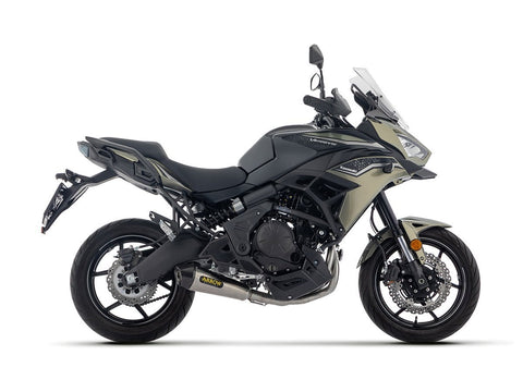 ARROW X-KONE STAINLESS STEEL RACING EXHAUST SYSTEM KAWASAKI VERSYS 650 2025-2026