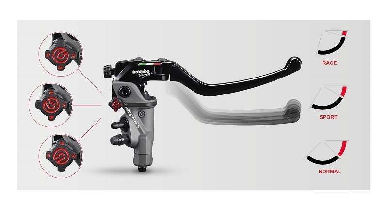 Brembo RCS Corsa Corta Brake Master Cylinder 17mm or 19mm