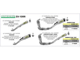 ARROW COMPLETE EXHAUST COMPETITION FULL TITANIUM KAWASAKI ZX-10RR 2017-2020