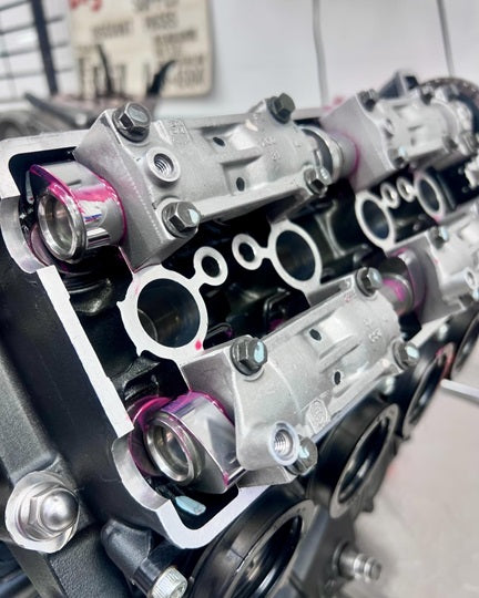 Juego de árbol de levas de carreras EDR Performance Billet Drop-in para Yamaha R6 2006-2024 con engranajes de leva ajustables