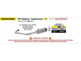 ARROW EXPLORER TITANIUM FULL EXHAUST HUSQVARNA 701 ENDURO / SUPERMOTO 2026