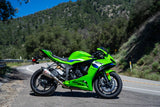 ZX-6R 2019-26 AT2 Stainless 3/4 Exhaust, w/ Stainless Muffler