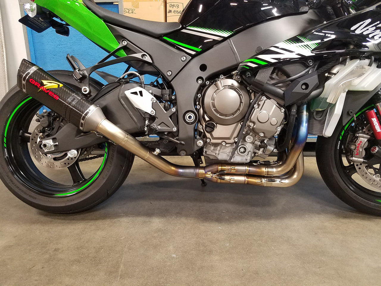 Graves Motorsports Kawasaki ZX10r Link Header Upgrade – EDR