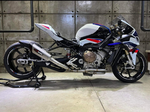 2020+ BMW S1000RR ARATA TITANIUM SIDEWINDER FULL EXHAUST (DRAG RACING)