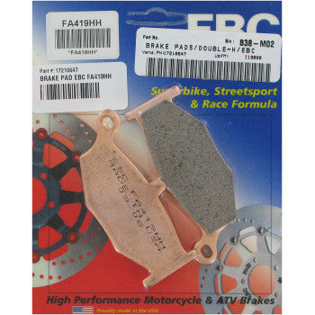Pastillas de freno EBC FA419HH, Suzuki