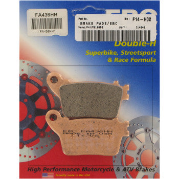 Pastillas de freno EBC FA436HH, Honda, Kawasaki