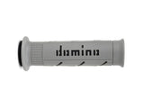 Domino A250 black and grey motorcycle grips