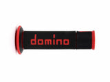 Domino A450 road racing black and red Motorcycle grips