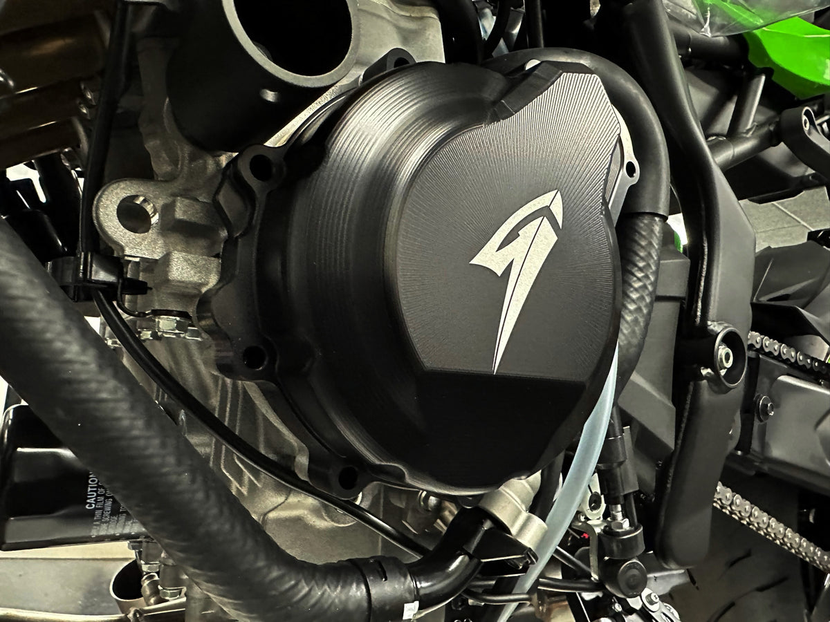 Cubierta del cárter del motor del lado izquierdo de Kawasaki ZX-4RR 