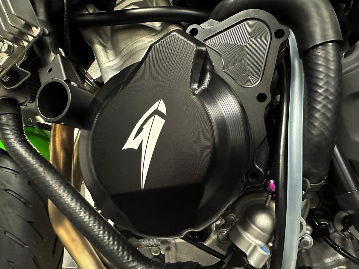 Cubierta del cárter del motor del lado izquierdo de Kawasaki ZX-4RR 