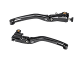Bonamici Kawasaki ZX-10R (2016+) Folding Levers (Black) - MOTO-D Racing