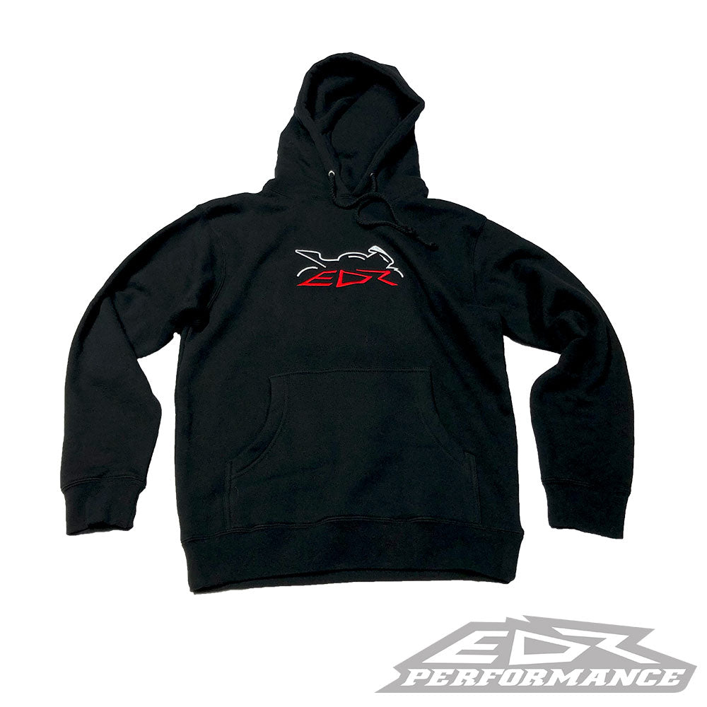 EDR, Performance, Black, Hoodie