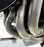 Honda CBR1000rr Full Titanium Exhaust System - Carbon Silencer