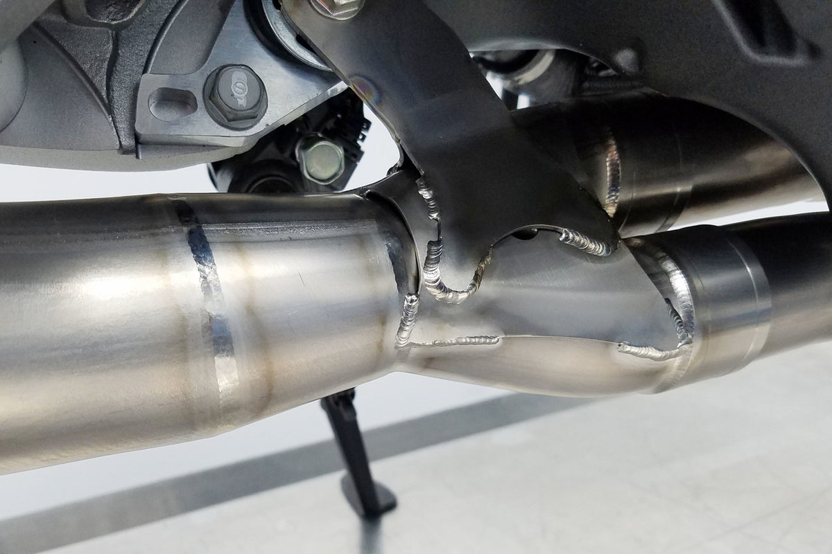 Sistema de escape completo de titanio para Honda CBR1000RR - Silenciador de carbono
