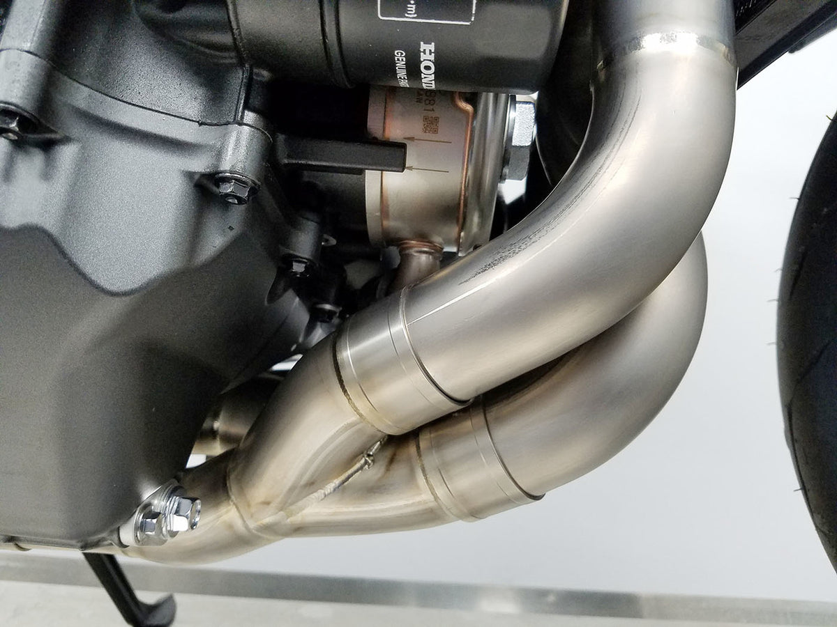 Sistema de escape completo de titanio para Honda CBR1000RR - Silenciador de carbono