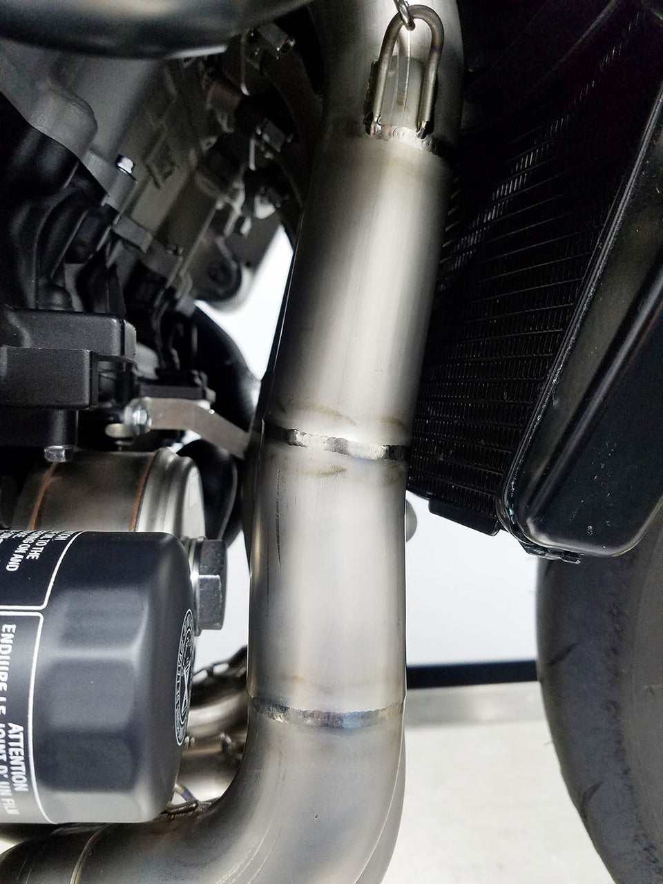 Sistema de escape completo de titanio para Honda CBR1000RR - Silenciador de carbono