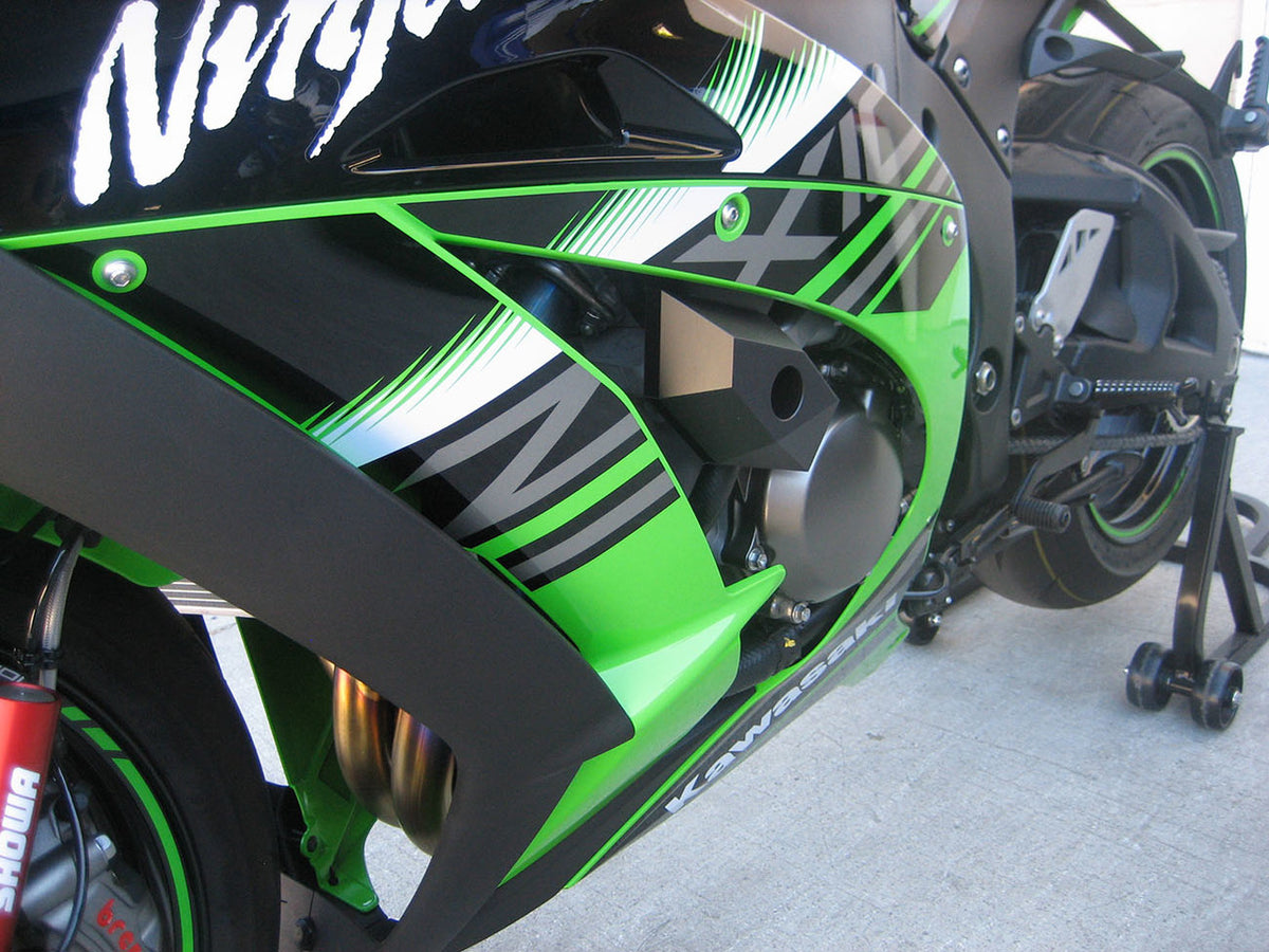 Deslizadores de chasis Graves Motorsports para Kawasaki ZX-10