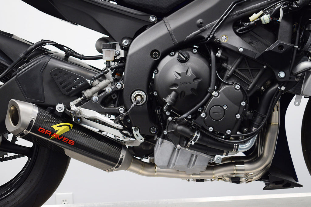 Yamaha R6 Full Titanium - Carbon WORKS 7 Exhaust – EDR Performance