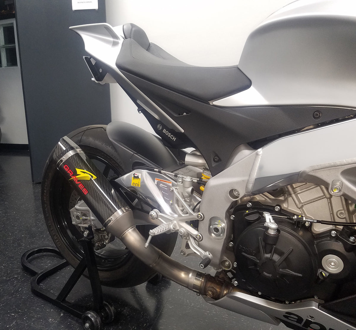 Eliminador de guardabarros Graves Motorsports Aprilia RSV4 09-20