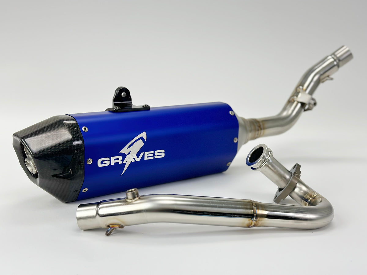 Escape completo de acero inoxidable para Honda CRF300L