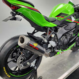 Kawasaki ZX-4RR Cat-Back Slip-on Carbon Exhaust