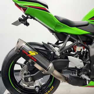 Kawasaki ZX-4RR Cat-Back Slip-on Carbon Exhaust – EDR Performance