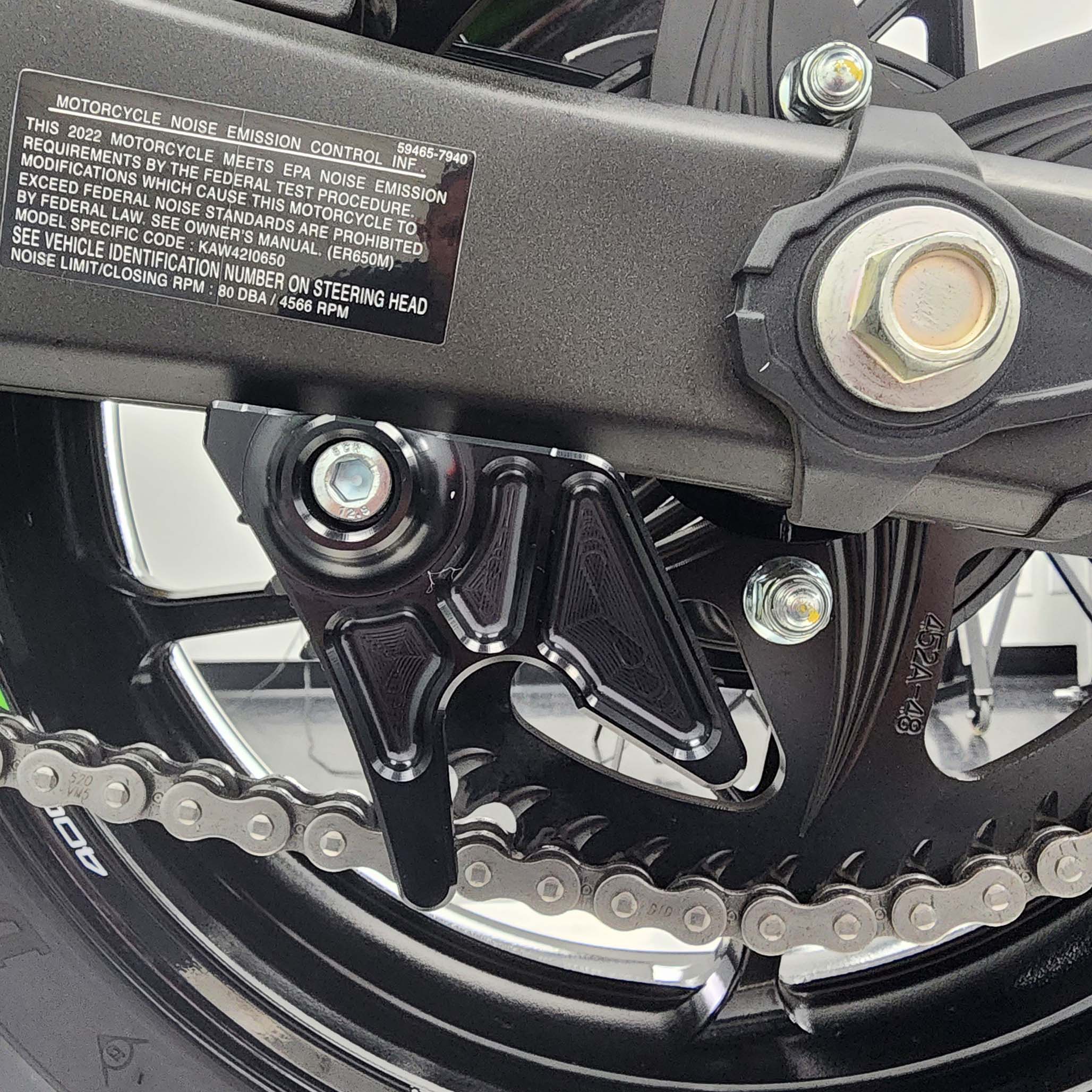 Kawasaki ZX-4RR - Rear Stand Hook Kit – EDR Performance