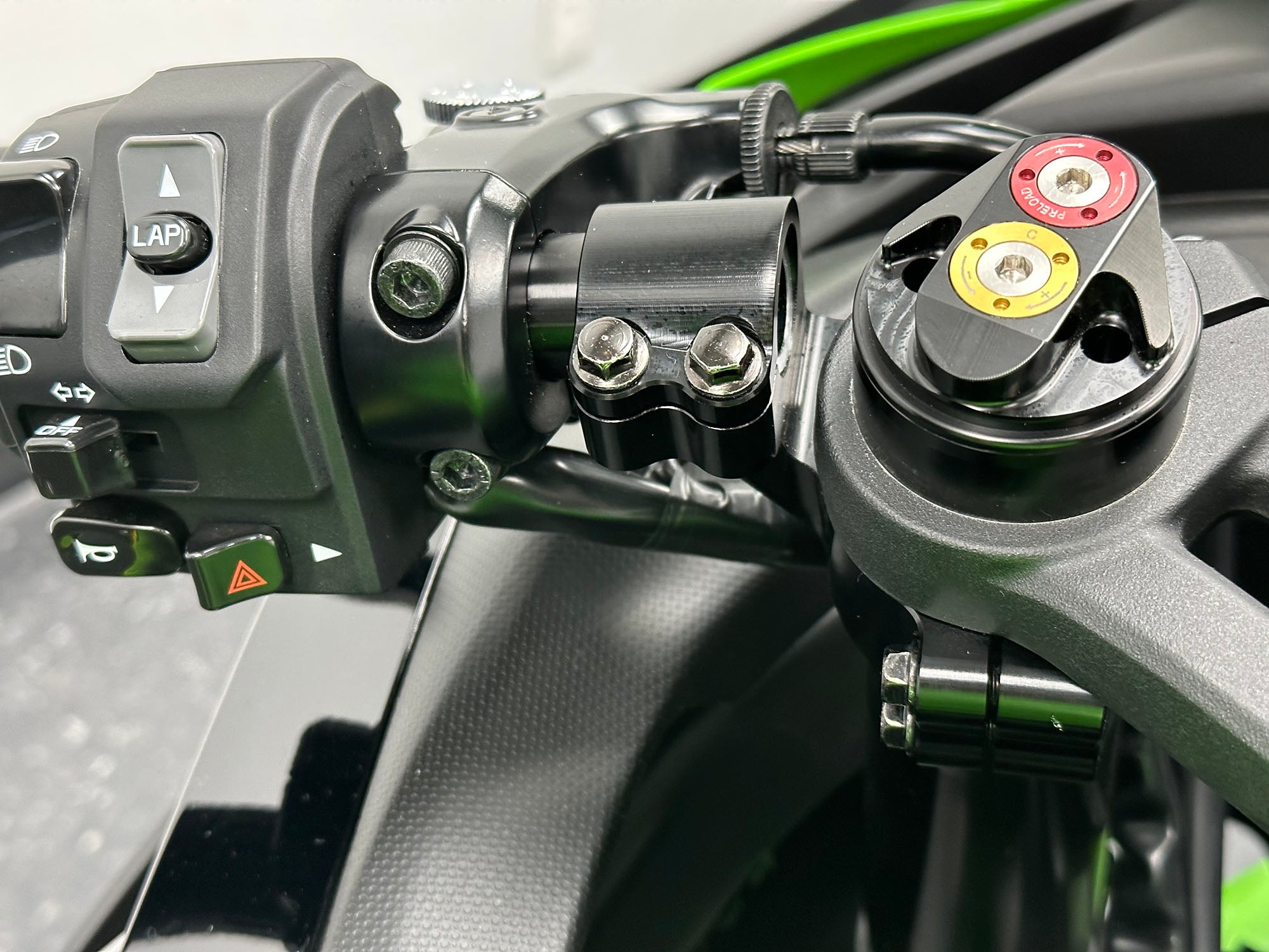 Graves Motorsports 45mm Riser Clip-on Motorcycle Handlebars – EDR