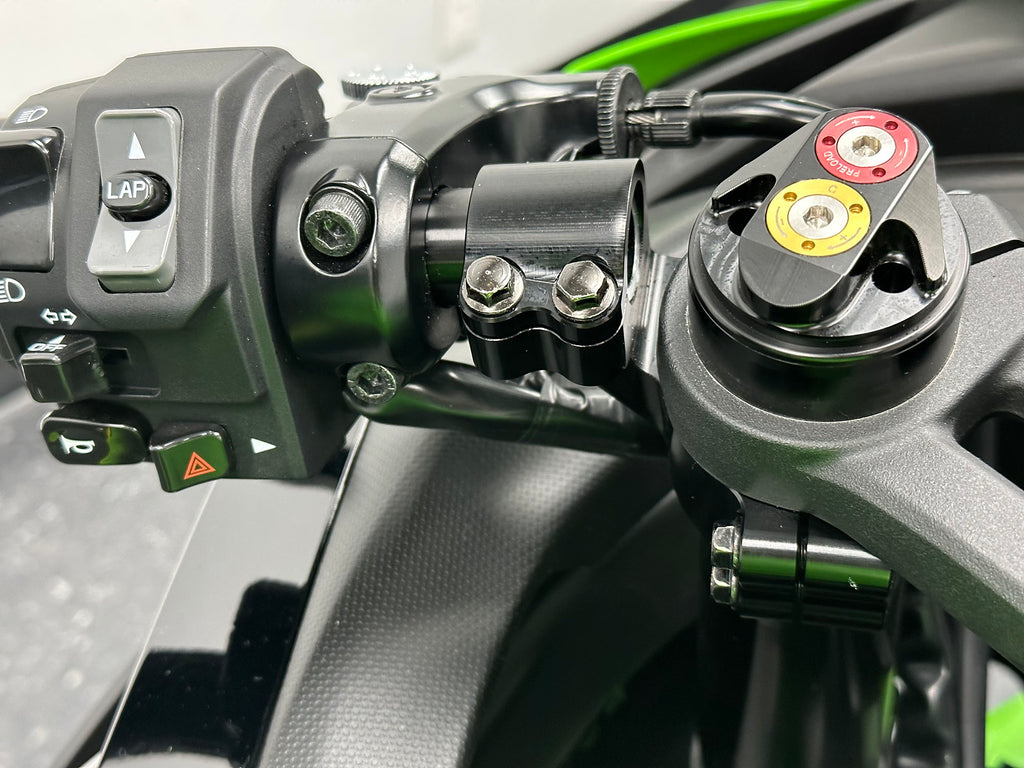 Graves Motorsports 45mm Riser Clip-on Motorcycle Handlebars – EDR ...