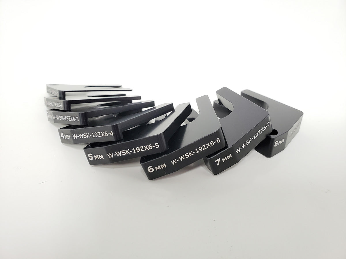 Kit de calzas Graves para Kawasaki ZX10R y ZX6R