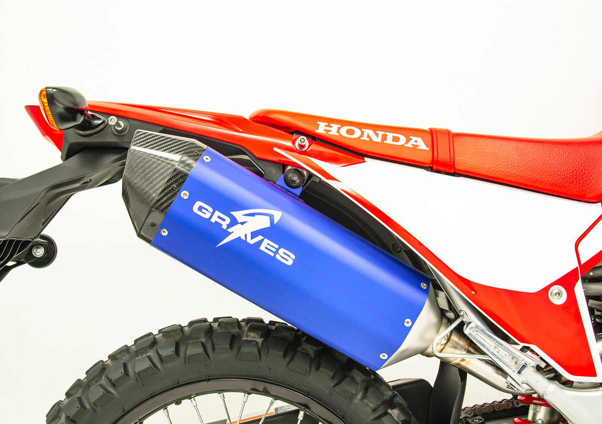Escape completo de acero inoxidable para Honda CRF300L