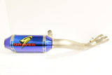 Yamaha R1 Superbike Full Titanium Exhaust System - ElecTrick bLUE Silencer