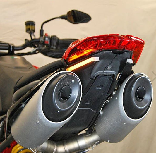 Kit de eliminación de guardabarros para Ducati Hypermotard 950 para sistemas de escape de serie y de posventa