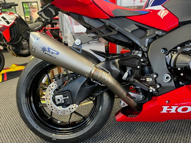 SPARK 2008+ HONDA CBR1000RR "KONIX" FULL EXHAUST SYSTEM Titanium Muffler  GHO8824T