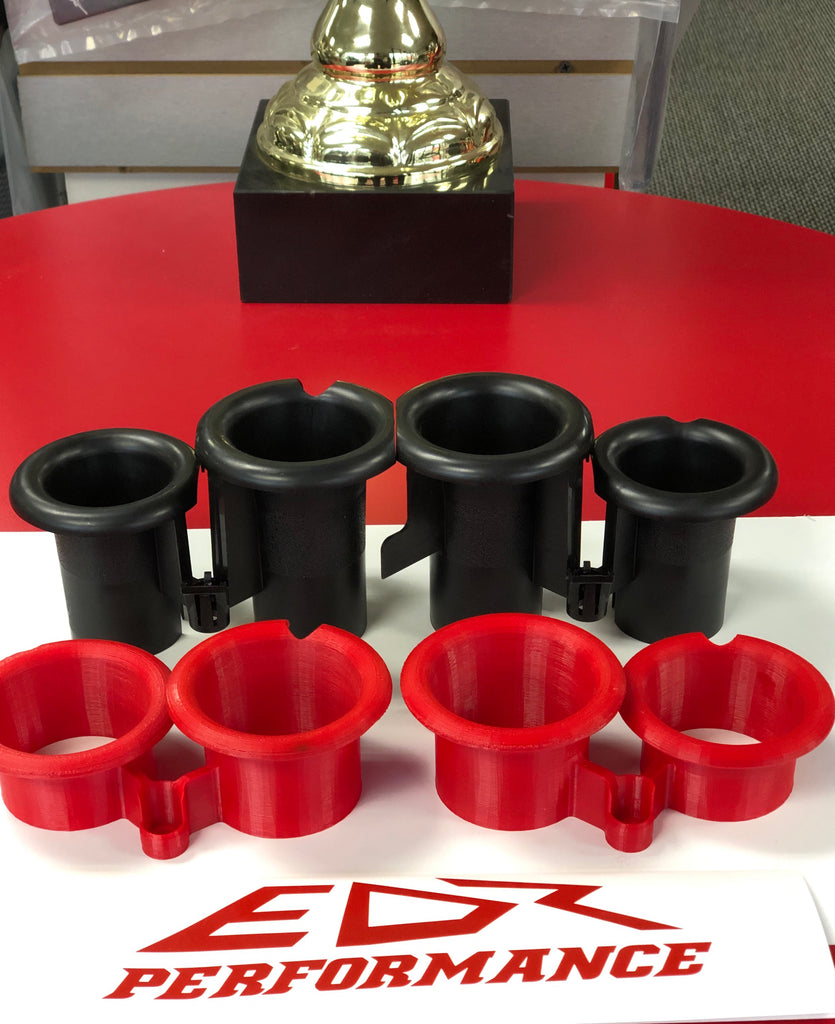Embudo De Admisión De Aire Velocity Stack Para Honda CBR1000RR 2017-2020 - Color Rojo, Incluye Hardware