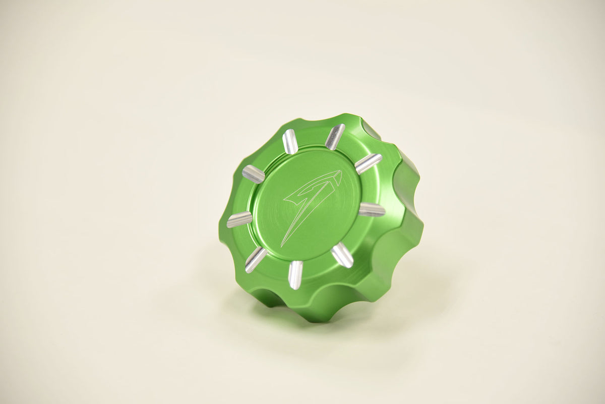 Kawasaki Teryx KRX 1000 Billet Machined Gap Cap - Green