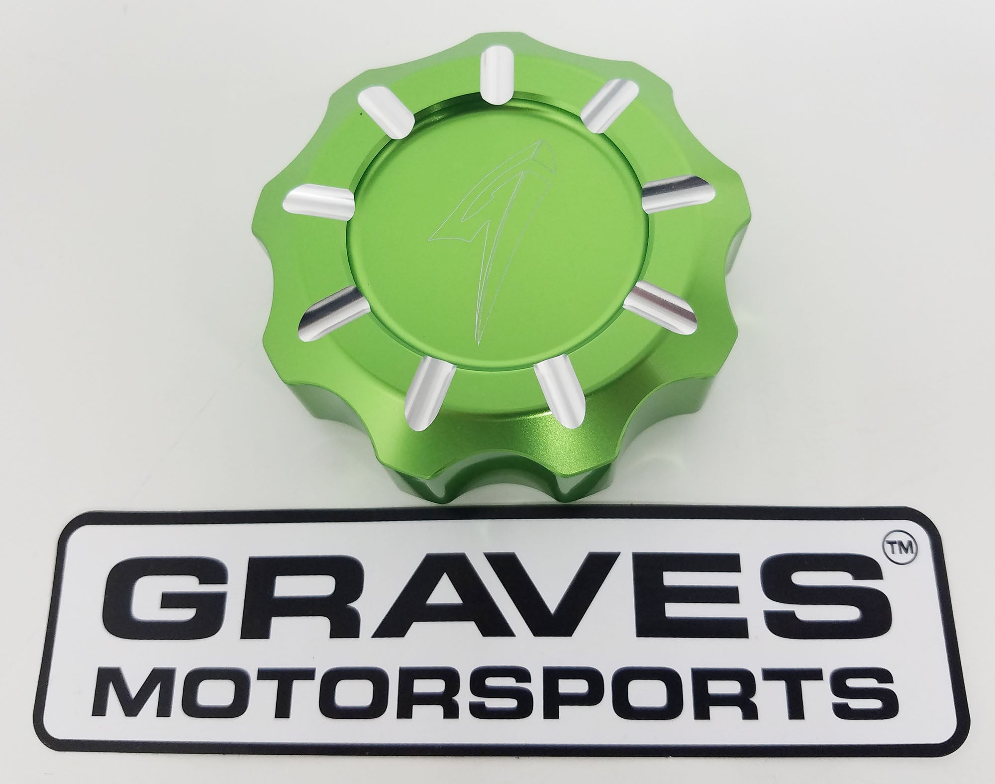 Kawasaki Teryx KRX 1000 Billet Machined Gap Cap - Green – EDR