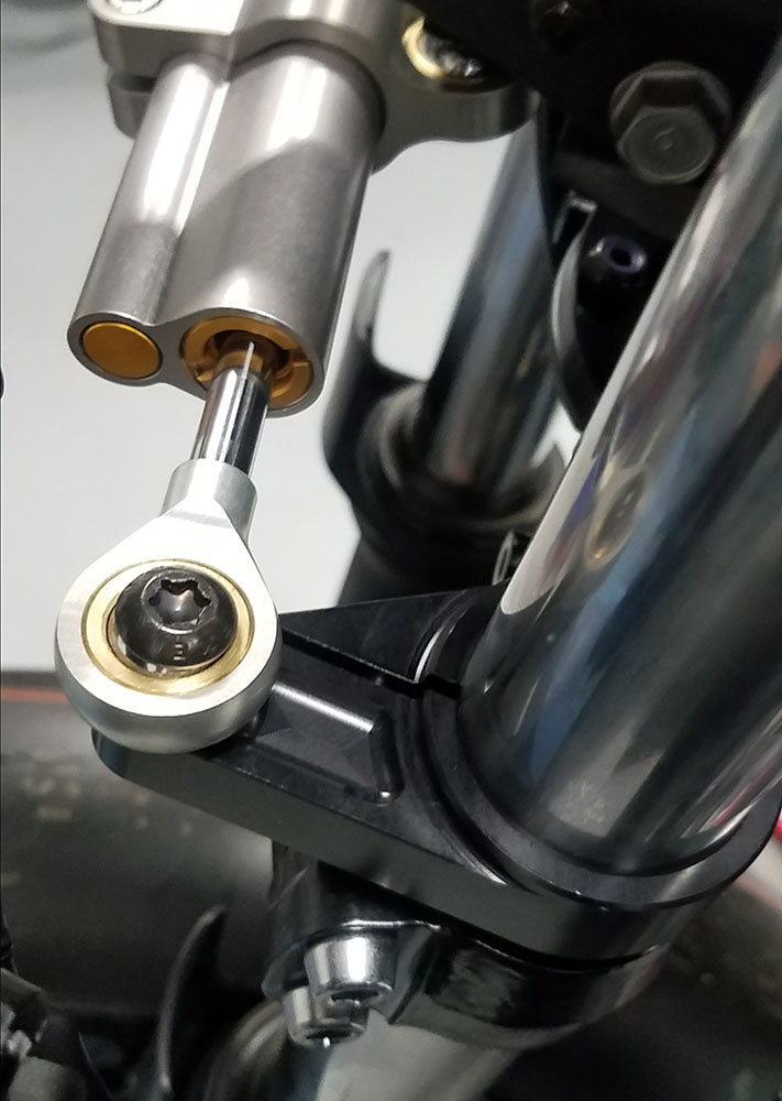 Soporte de amortiguador de dirección Kawasaki Ninja 400