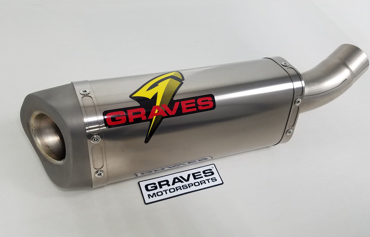 Kawasaki ZX-6R Cat-Back Slip-on Titanium Exhaust – EDR Performance