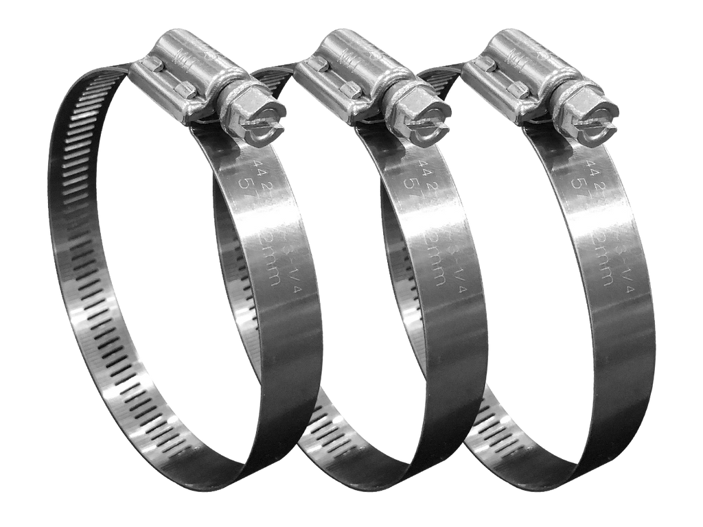 MOTOD Stainless Steel Motorcycle Oil Filter Clamps (3/pack) EDR