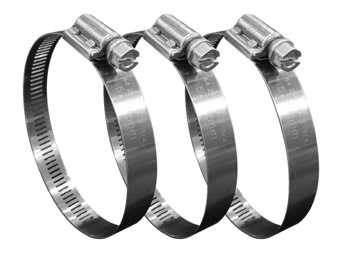MOTO-D, Motorcycle, Oil, Filter, Clamps, (3/pack)