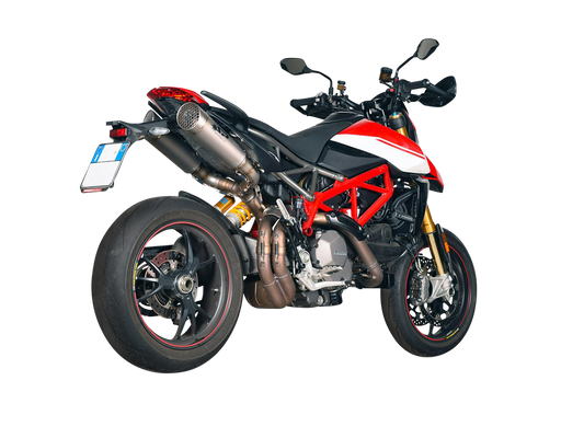 SISTEMA DE ESCAPE SEMICOMPLETO "DOBLE REJILLA-O" PARA LA DUCATI HYPERMOTARD 950 SPARK 