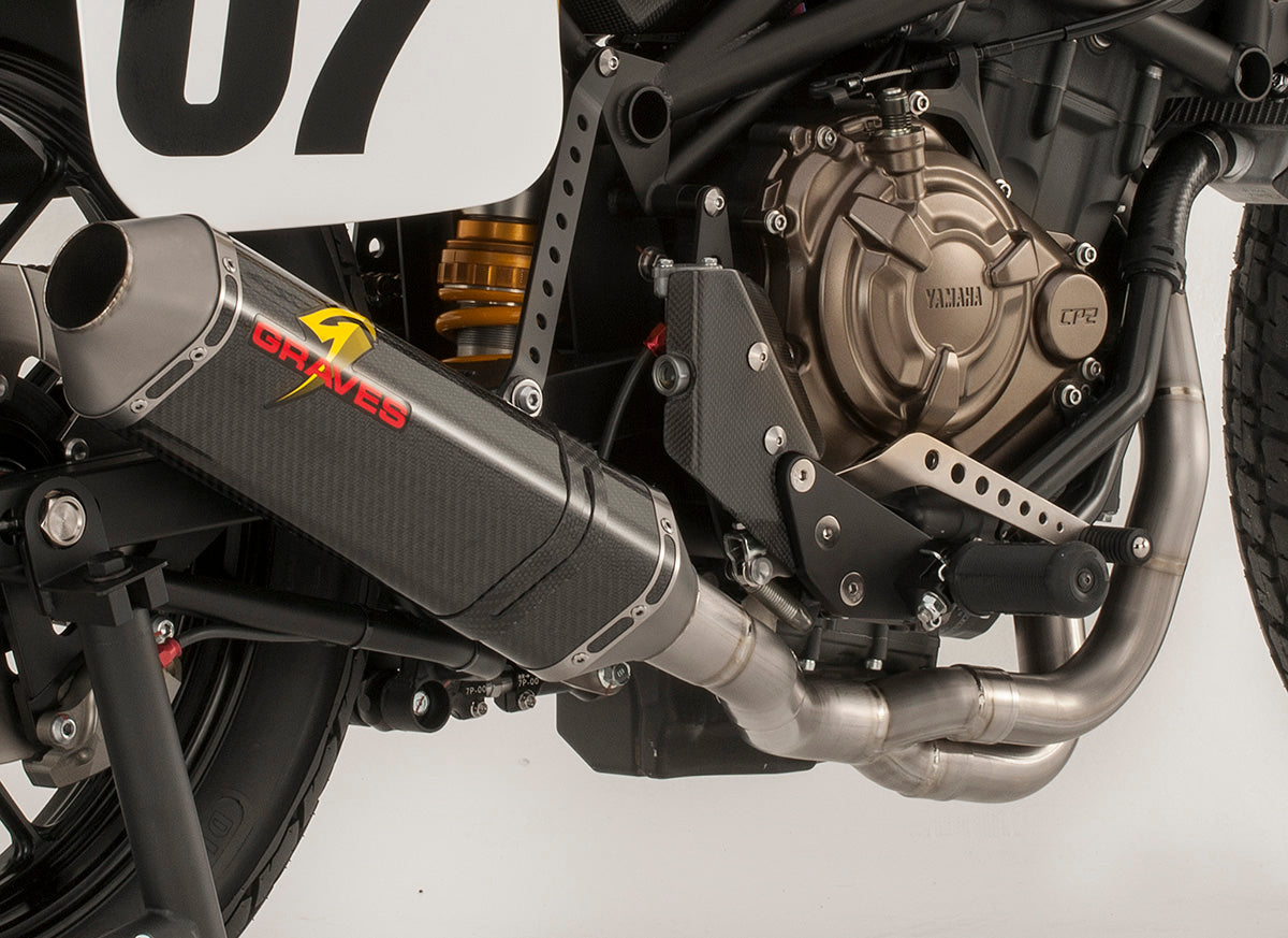 Sistema de escape completo Graves Motorsports Yamaha DT-07