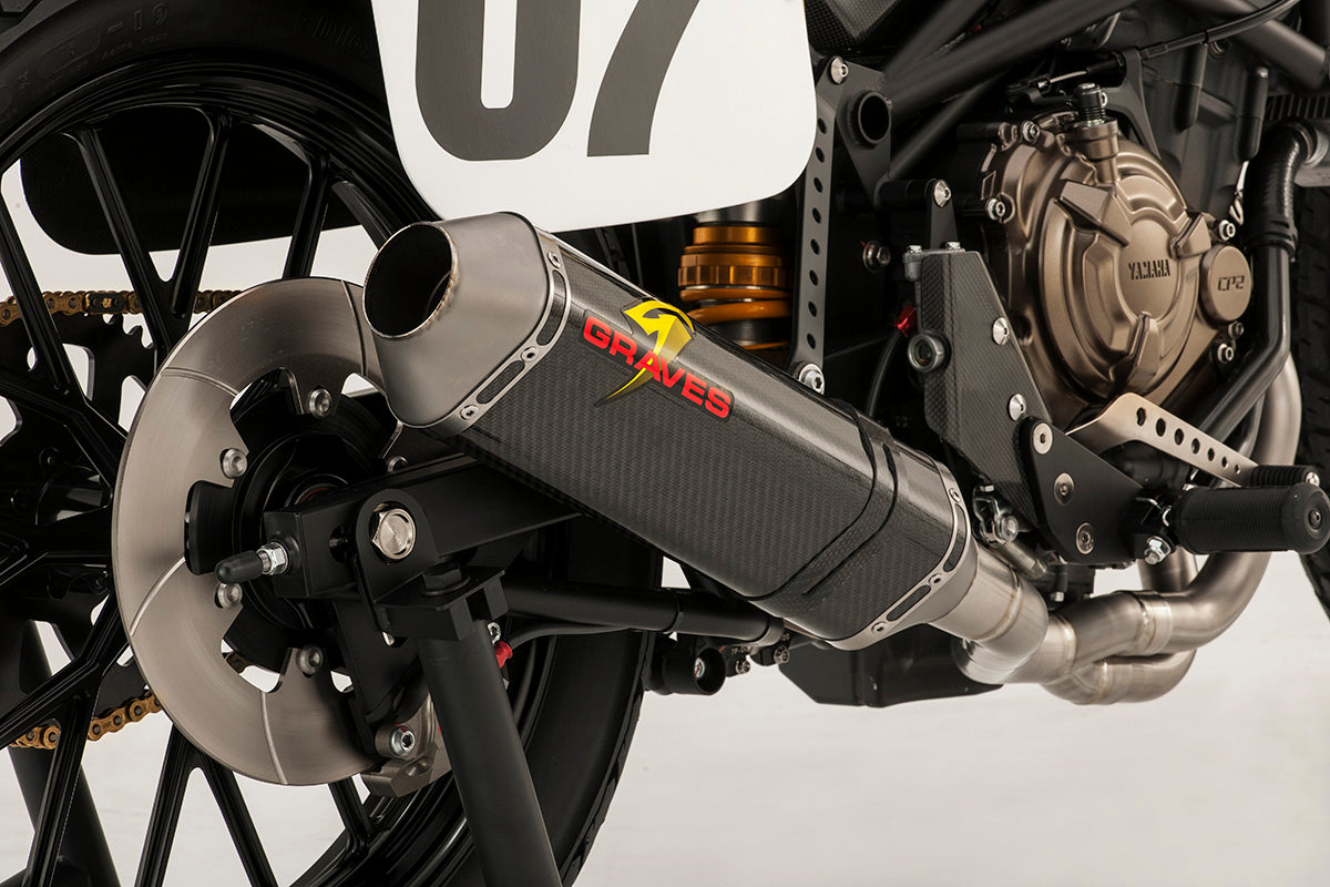 Sistema de escape completo Graves Motorsports Yamaha DT-07