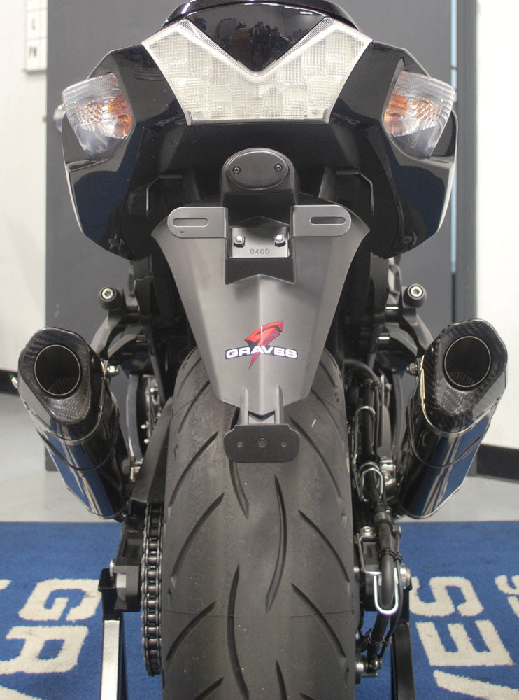 Graves Motorsports Kawasaki ZX14R Carbon Fiber Cat Back Slip-on