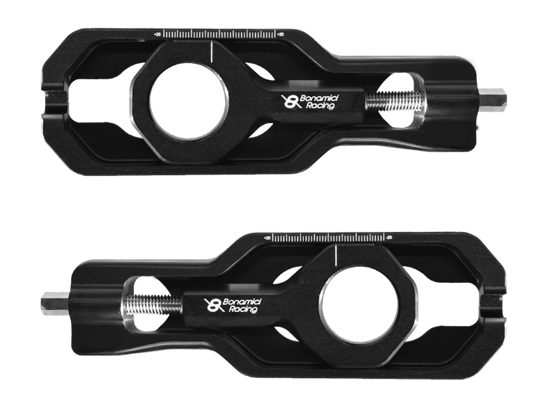 thumbnail image 2 of Norton Commando Stainless Rear Chain Adjuster Kit – 750/850, 06-0650 (Pair) 2 of 4