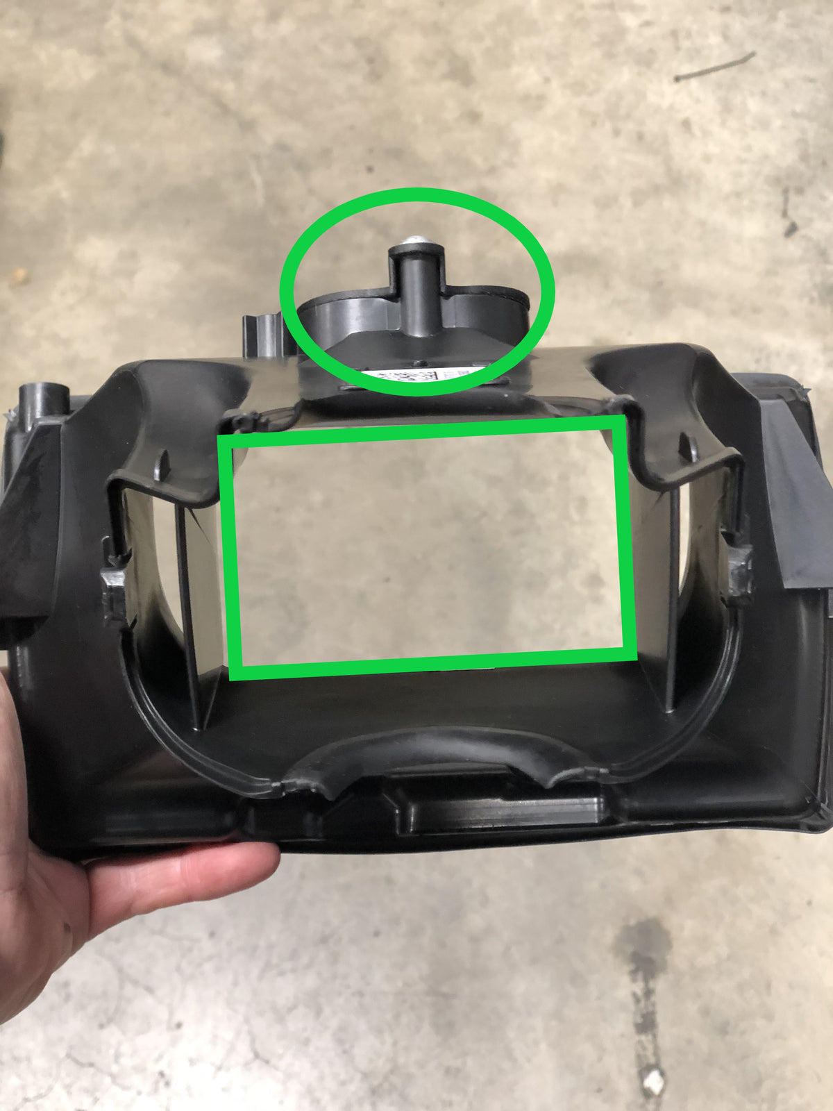 Kit de extracción de la aleta de admisión de EDR Performance Racing y tapón de la caja de aire para S1000RR y S1000R 2020-2021