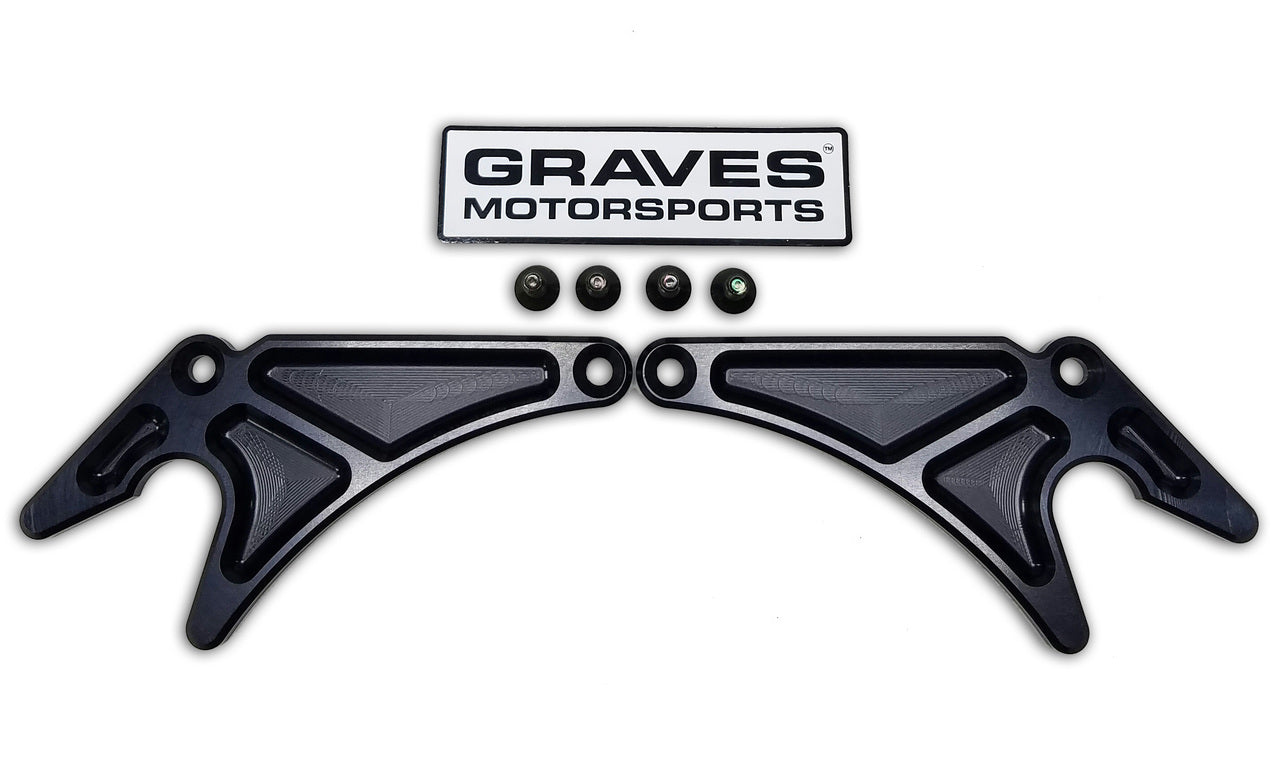 スタンドフックベース　R1 R6 R7 MT10 Yamaha R7 / R6 / R1 / FZ10 / MT10 - Rear Stand Hook Kit – EDR