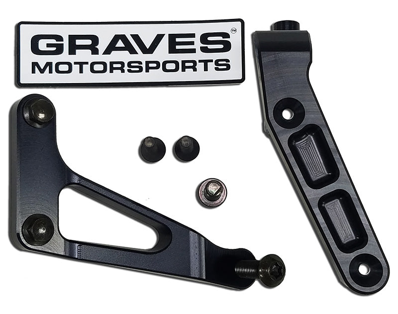 Graves Motorsports Yamaha R6 WORKS Soporte de amortiguador de dirección 17 +