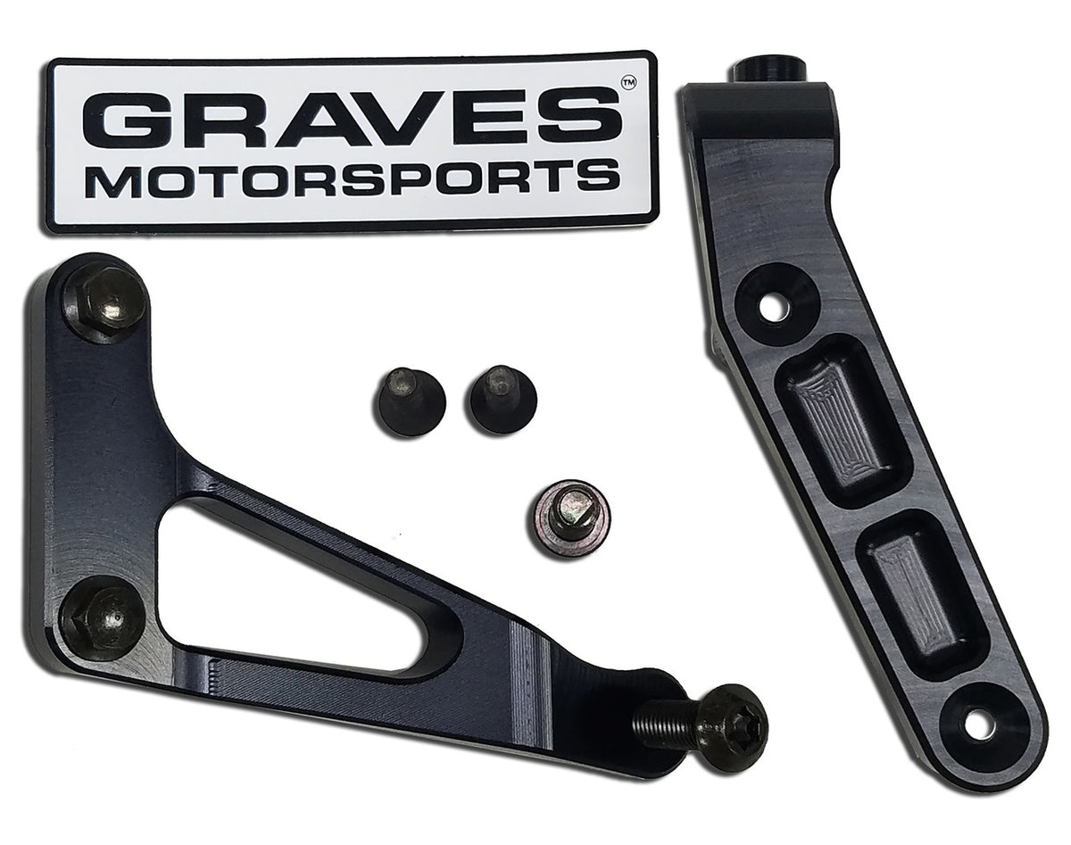 Graves Motorsports Yamaha R6 WORKS Soporte de amortiguador de dirección 17 +